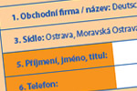 Informační formulář